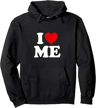 Amazon.com: I Love Me Heart Maine Pullover Hoodie : Clothing